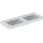 Geberit Renova Plan Doppelwaschtisch 130 x 48 cm (501710001)