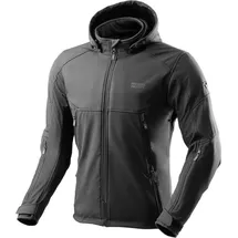Rebelhorn Slash Softshell Motorradjacke Schwarz S