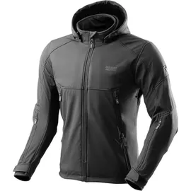 Rebelhorn Slash Softshell Motorradjacke Schwarz S
