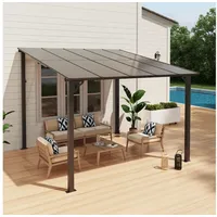 Oc orange-casual Terrassenüberdachung, 3x4m Pergola, Anti-UV Carport mit Sonnendach