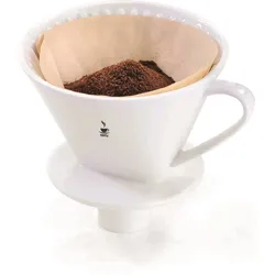 Sandro Kaffeezubereiter aus Porzellan Für Filter der Größe 4