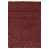 OCI DIE TEPPICHMARKE Novel Webteppich, Rot, Textil, Uni, rechteckig,