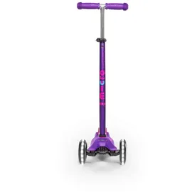 Micro Mobility Maxi Micro Deluxe LED lila