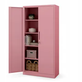 Jan Nowak C001 Aktenschrank 90 x 40 x 185 cm Rosa