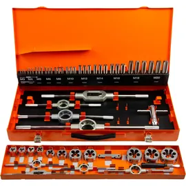 PROJAHN Gewinde Schneidzeug Satz HSS-G 55tlg M3-M20 im Metallkoffer