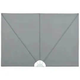 vidaXL Seitenmarkise 300 x 200 cm Grau Polyester