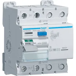 HAGER Fehlerstromschutzschalter CFB525E