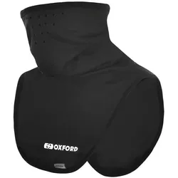 Oxford Halswärmer schwarz, Halswärmer 100 % Baumwolle, 4-Wege-Stretch