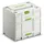 Festool Systainer SYS3-SORT/2 M 337 mit 2 Trennstegen schwarz 39,6 x 29,6 x 33,7 cm