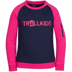 Kinder Sweatshirt Sandefjord Marineblau / Magenta Gr. 164 - 14 Jahre