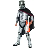 Rubie's The Force Awakens Kostüm für Kinder, Star Wars Super Deluxe Captain Phasma Outfit, Medium, Alter 5–7 Jahre, Körpergröße 122 cm – 120 cm