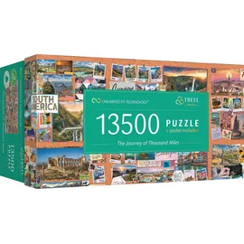 Trefl UFT Puzzle 13500 - Reise von tausend Meilen