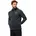Hooded Fleecejacke Grau XXL