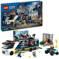 LEGO City 60418 Polizeitruck mit Labor