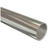 Interdeco Rohr Edelstahl-Optik 20 mm Ø aus Metall für