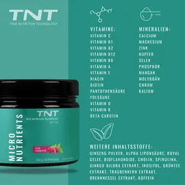 TNT Supplements TNT Micronutrients Himbeere Pulver 360 g