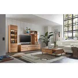 Set One by Musterring Vitrine Jackson 50 x 198 x 40 cm Braun