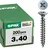 SPAX Universalschraube 3 x 40 mm 200 Stück