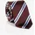 Monti Krawatte MONTI "THOMA", Herren, rot (bordeaux gestreift), Seide, gestreift, Krawatten, aus reiner Seide – mit klassischem Streifen-Dessin und Twill-Struktur