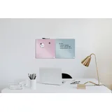 NOBO Magnettafel 36 x 36 cm Rosa