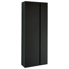 MODERANO LECCO Hänge-Garderobenschrank 60x165x33 Anthrazit