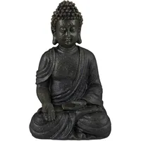 Relaxdays Aussendekoration, Buddha Figur