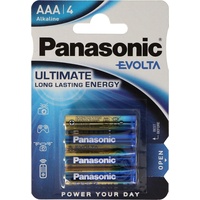 Panasonic EVOIA Batterie die neue Alkaline Batterien Micro/AAA