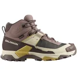 Salomon X Ultra 5 Mid GTX Damen Burlwood / French Roast / Rattan 40 2/3