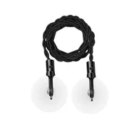 Kustimantu Travel Cläscheleine,Ausziehbare Outdoor-Wäscheleine Mit Haken | Stabiler Faltbarer Drahtseil für Hotel, Badezimmer, Camping, Handtücher & Kleidung