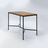 Houe Bartisch 90 x 160 cm Bambus/Schwarz
