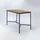 Houe Bartisch 90 x 160 cm Bambus/Schwarz