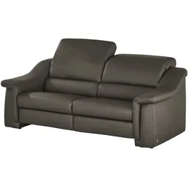 HIMOLLA Ledersofa 1501 ¦ braun ¦ Maße (cm): B: 202 H: 84 T: 106.0