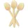 OEM Holzlöffel 16,5 cm 100 Stück Beige