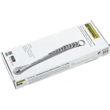 PROXXON Doppel-Ringschlüsselsatz, 11-teilig von 6 x 7 bis 30 x 32 mm
