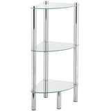 Wenko Eckregal Mod. Yago mit 3 Glasablagen