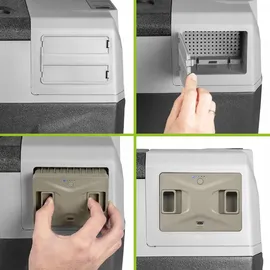vayox Reise-Kühlschrank-Batterie 10A 15600mAh VA0378, Vayox - Braun