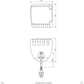 EVN Lichttechnik Energieverteiler 4-fach 230415
