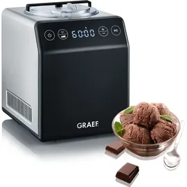 Graef IM 700 Eisbereiter edelstahl/schwarz - Schwarz/Silber