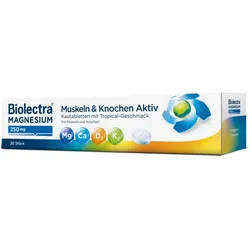 Biolectra Magnesium 250 Mg Muskeln & Knochen Aktiv 30 St