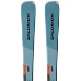 Salomon S/max 6+m10 Gw L80 Paket Mit Alpinski - Tahitian Teal / Bright Red / Black - 160