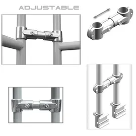 GUIL TMQ-02/440 Bühnengeländer 188cm Aluminiumversion