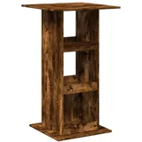 vidaXL Bartisch 60 x 60 x 102 cm Braun