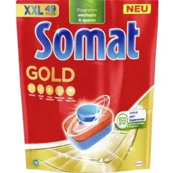 Somat Gold Geschirrspültabs ECO, XXL 4015200030982 , 1 Beutel = 49 Tabs à 18,6g