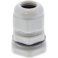 InLine Kabeldurchführung PG 9 Nylon IP68 4-8mm, grau, 10