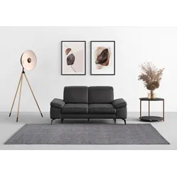 2-Sitzer SIT & MORE "Cabana", grau, B:191cm H:84cm T:123cm, 100% Polyester, Sofas, Breite 191 cm, wahlweise mit Sitztiefen- und Kopfteilfunktion