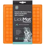 Lickimat Playdate Leckerlimatte, Orange