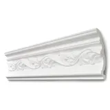Decosa Zierprofil G34, weiß, 75 x 120 mm, Länge: 2 m - 01 Stück
