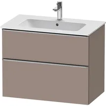 Duravit D-Neo Waschtischunterbau wandhängend Basalt Matt