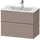 Duravit D-Neo Waschtischunterbau wandhängend Basalt Matt