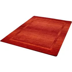 Wollteppich DEKOWE "Vardan", rot, B:120cm H:12mm L:170cm, Wolle, Teppiche, reine Wolle, weich und kuschelig, Wohnzimmer